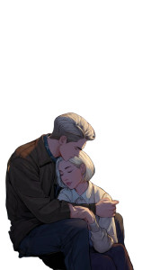 Cuddling Stargazers Vinyl Car Decal Sticker – Waterproof & UV-Resistant 