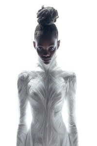 Futuristic African Woman V4 Vinyl Car Decal Sticker – Waterproof & UV-Resistant Futuristic African Woman V4 Vinyl Car Decal Sticker – Waterproof & UV-Resistant