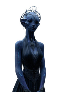 Alien Woman V2 Vinyl Car Decal Sticker – Waterproof & UV-Resistant Alien Woman V2 Vinyl Car Decal Sticker – Waterproof & UV-Resistant