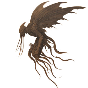 Winged Humanoid Art Vinyl Car Decal Sticker – Waterproof & UV-Resistant Winged Humanoid Art Vinyl Car Decal Sticker – Waterproof & UV-Resistant