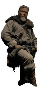 Slavic Tribal Leader Vinyl Car Decal Sticker – Waterproof & UV-Resistant 