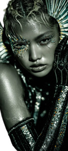 Ice Queen Portrait V2 Vinyl Car Decal Sticker – Waterproof & UV-Resistant 