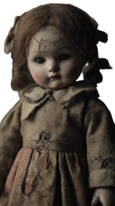 Haunted Victorian Doll Vinyl Car Decal Sticker – Waterproof & UV-Resistant Haunted Victorian Doll Vinyl Car Decal Sticker – Waterproof & UV-Resistant