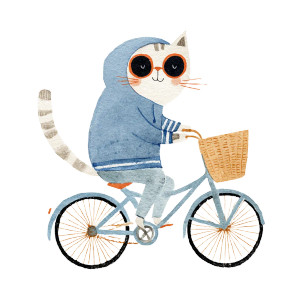 Stylish Cat Biker V2 Vinyl Car Decal Sticker – Waterproof & UV-Resistant Stylish Cat Biker V2 Vinyl Car Decal Sticker – Waterproof & UV-Resistant