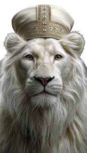 Pope Lion Vinyl Car Decal Sticker – Waterproof & UV-Resistant 