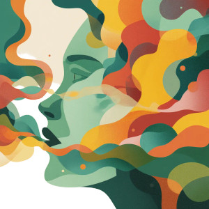 Emotional Intelligence Portrait Vinyl Car Decal Sticker – Waterproof & UV-Resistant 