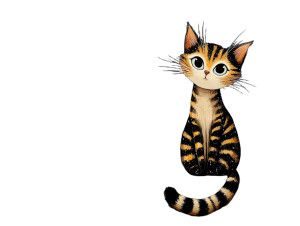 Tabby Cat V3 Vinyl Car Decal Sticker – Waterproof & UV-Resistant Tabby Cat V3 Vinyl Car Decal Sticker – Waterproof & UV-Resistant