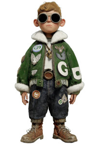 3D Character Vinyl Car Decal Sticker – Waterproof & UV-Resistant 