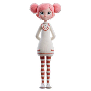 Pink-Haired Cartoon Girl V3 Vinyl Car Decal Sticker – Waterproof & UV-Resistant Pink-Haired Cartoon Girl V3 Vinyl Car Decal Sticker – Waterproof & UV-Resistant