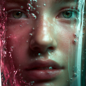 Girl In Bottle Vinyl Car Decal Sticker – Waterproof & UV-Resistant 