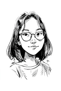 Caricature Portrait V2 Vinyl Car Decal Sticker – Waterproof & UV-Resistant 