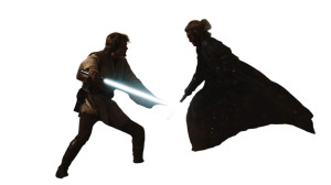 Jedi Vs Sith V4 Vinyl Car Decal Sticker – Waterproof & UV-Resistant 