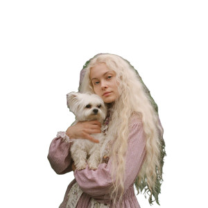 Woman With Dog V9 Vinyl Car Decal Sticker – Waterproof & UV-Resistant 