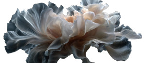 Ethereal Translucent Flower Vinyl Car Decal Sticker – Waterproof & UV-Resistant 