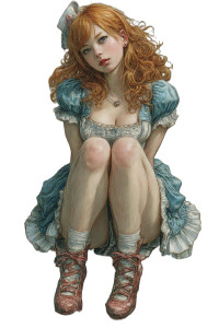 Colossal Giantess Vinyl Car Decal Sticker – Waterproof & UV-Resistant 