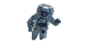 Astronaut On Waves V3 Vinyl Car Decal Sticker – Waterproof & UV-Resistant 