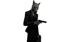 Noir Weasel Gunman Vinyl Car Decal Sticker – Waterproof & UV-Resistant 