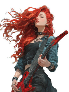 Metalhead Guitarist Vinyl Car Decal Sticker – Waterproof & UV-Resistant Metalhead Guitarist Vinyl Car Decal Sticker – Waterproof & UV-Resistant