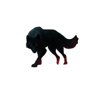 Shadow Wolf V11 Vinyl Car Decal Sticker – Waterproof & UV-Resistant 