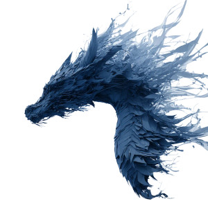 Oriental Dragon Soars Vinyl Car Decal Sticker – Waterproof & UV-Resistant 