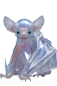 Futuristic Iridescent Bats Vinyl Car Decal Sticker – Waterproof & UV-Resistant Futuristic Iridescent Bats Vinyl Car Decal Sticker – Waterproof & UV-Resistant