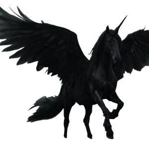 Dark Winged Unicorn V2 Vinyl Car Decal Sticker – Waterproof & UV-Resistant 