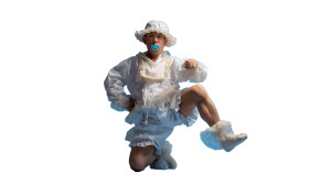 Korean Baby Man Vinyl Car Decal Sticker – Waterproof & UV-Resistant 