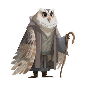 Elderly Owl Wizard Vinyl Car Decal Sticker – Waterproof & UV-Resistant Elderly Owl Wizard Vinyl Car Decal Sticker – Waterproof & UV-Resistant