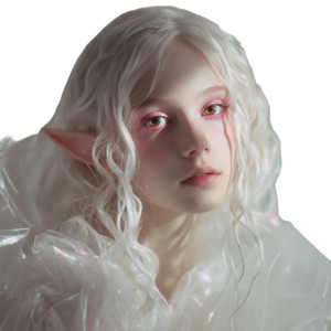 Ethereal Elf Portrait Vinyl Car Decal Sticker – Waterproof & UV-Resistant Ethereal Elf Portrait Vinyl Car Decal Sticker – Waterproof & UV-Resistant