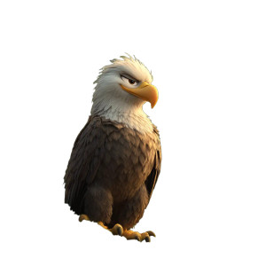 Proud Bald Eagle V3 Vinyl Car Decal Sticker – Waterproof & UV-Resistant Proud Bald Eagle V3 Vinyl Car Decal Sticker – Waterproof & UV-Resistant