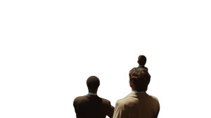 Cheering Colonial Crowd Vinyl Car Decal Sticker – Waterproof & UV-Resistant 