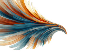 Abstract Phoenix Wing Vinyl Car Decal Sticker – Waterproof & UV-Resistant 