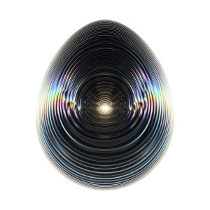 Alien Egg Ripples Vinyl Car Decal Sticker – Waterproof & UV-Resistant 