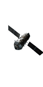 Satellite View Vinyl Car Decal Sticker – Waterproof & UV-Resistant 