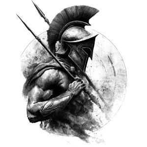 Spartan Warrior V238 Vinyl Car Decal Sticker – Waterproof & UV-Resistant Spartan Warrior V238 Vinyl Car Decal Sticker – Waterproof & UV-Resistant
