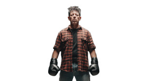 Defiant Boxer Portrait Vinyl Car Decal Sticker – Waterproof & UV-Resistant 