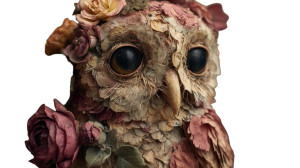 Sad Floral Owls Vinyl Car Decal Sticker – Waterproof & UV-Resistant 