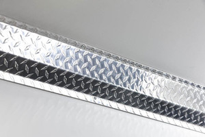 Tough Diamond Plate Door Sill Protector | Aluminum | Various Fitment 2015-2020 Ford Transit | Top Sill Protection