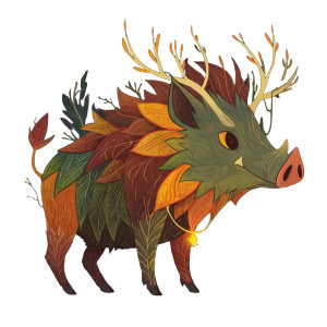 Guardian Of Autumn Vinyl Car Decal Sticker – Waterproof & UV-Resistant 