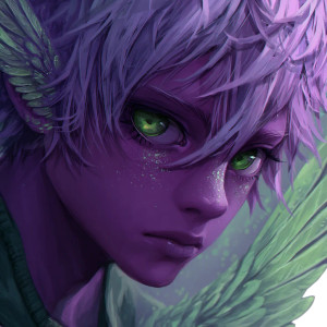 Fantasy Anime Boy V2 Vinyl Car Decal Sticker – Waterproof & UV-Resistant 