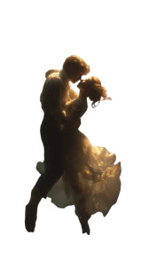 Floating Couple Fantasy Vinyl Car Decal Sticker – Waterproof & UV-Resistant 
