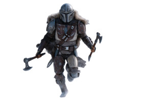 Viking Mandalorian Vinyl Car Decal Sticker – Waterproof & UV-Resistant Viking Mandalorian Vinyl Car Decal Sticker – Waterproof & UV-Resistant