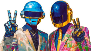 Daft Punk Painting Vinyl Car Decal Sticker – Waterproof & UV-Resistant Daft Punk Painting Vinyl Car Decal Sticker – Waterproof & UV-Resistant