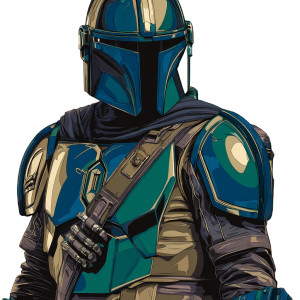 Mandalorian Bounty Hunter Vinyl Car Decal Sticker – Waterproof & UV-Resistant Mandalorian Bounty Hunter Vinyl Car Decal Sticker – Waterproof & UV-Resistant