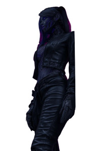 Cybernetically Enhanced Woman V2 Vinyl Car Decal Sticker – Waterproof & UV-Resistant 