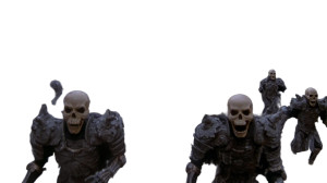 Skeletal Undead Charge Vinyl Car Decal Sticker – Waterproof & UV-Resistant 