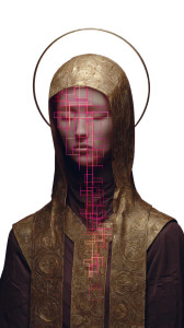 Sacred Glitch Figure Vinyl Car Decal Sticker – Waterproof & UV-Resistant 