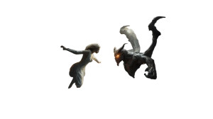 Angel Vs Demon V13 Vinyl Car Decal Sticker – Waterproof & UV-Resistant 