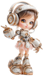 Ai Female Robot Vinyl Car Decal Sticker – Waterproof & UV-Resistant Ai Female Robot Vinyl Car Decal Sticker – Waterproof & UV-Resistant