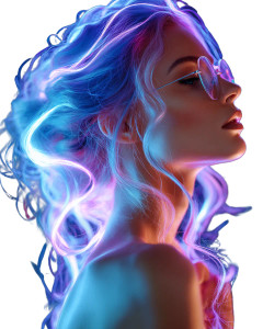 Neon Fantasy Woman Vinyl Car Decal Sticker – Waterproof & UV-Resistant  Neon Fantasy Woman Vinyl Car Decal Sticker – Waterproof & UV-Resistant